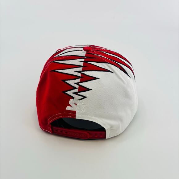 VINTAGE DETROIT RED WINGS STARTER SHOCKEWAVE SNAPBACK HAT - Picture 5 of 7